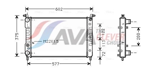 Радиатор, охлаждение двигателя
