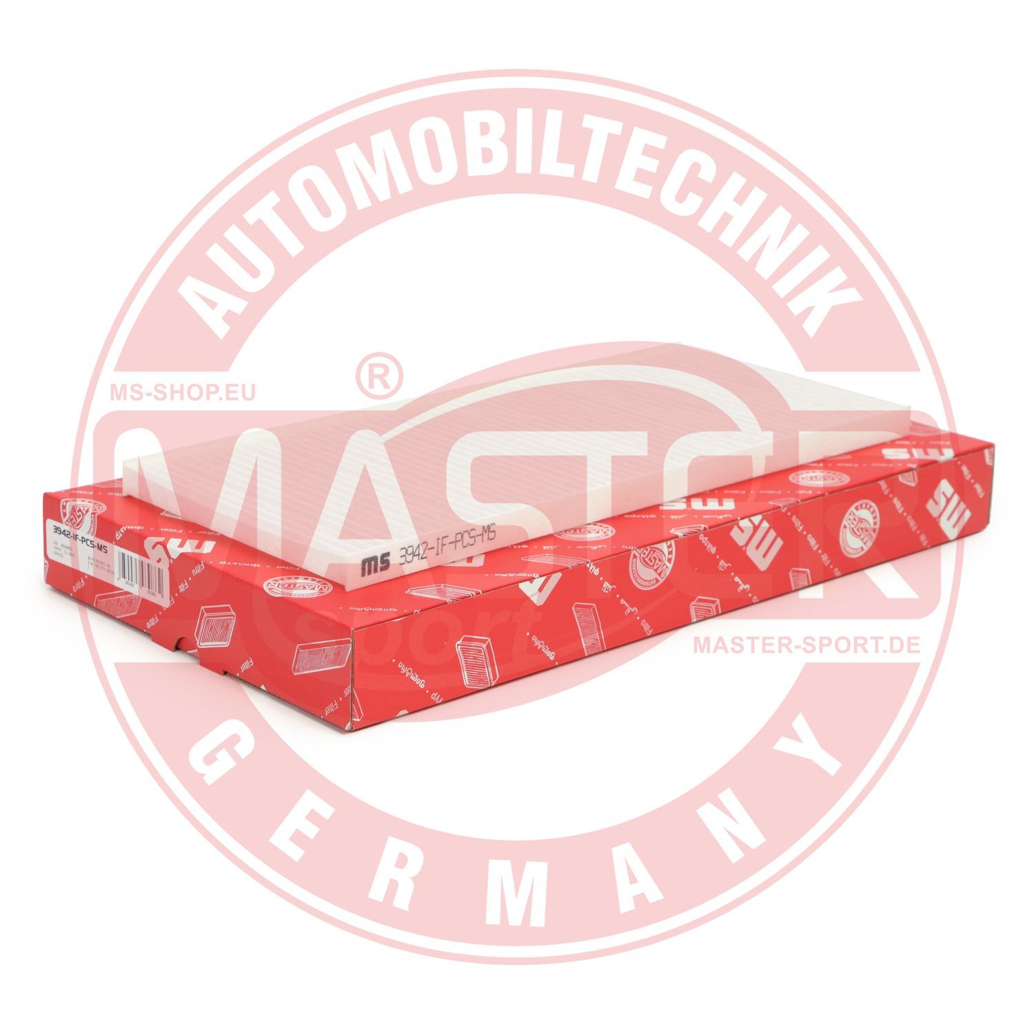 Filtr, wentylacja przestrzeni pasażerskiej MASTER-SPORT GERMANY 3942-IF-PCS-MS