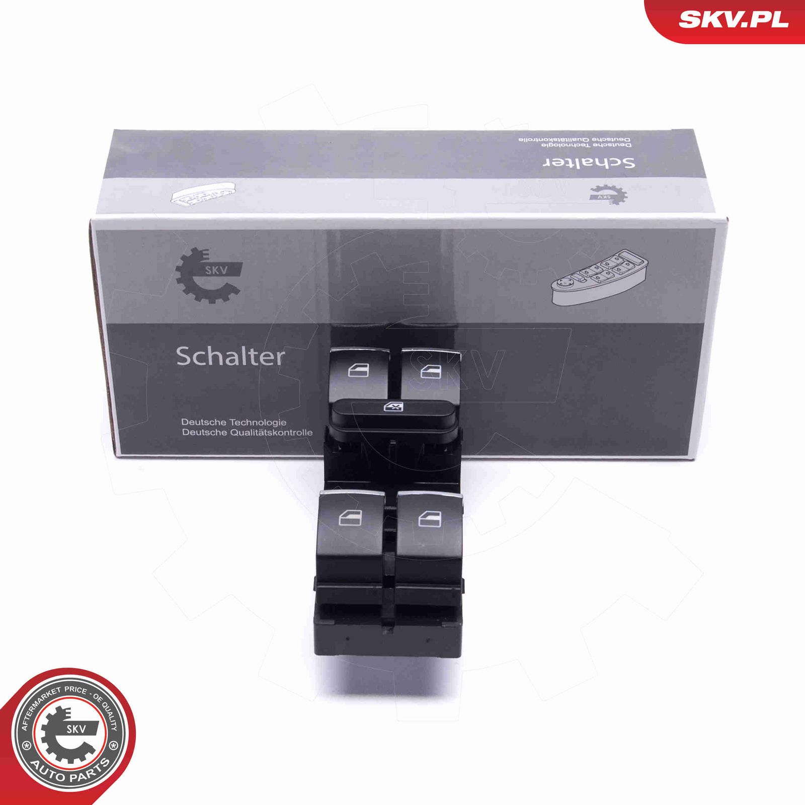 Выключатель, стеклолодъемник