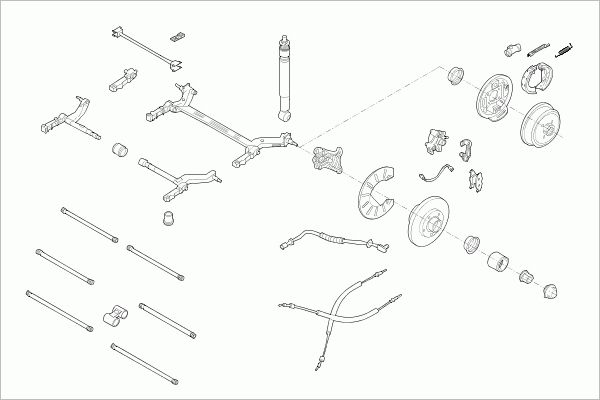 Układ kierowniczy SACHS RENAU-19II-RS005