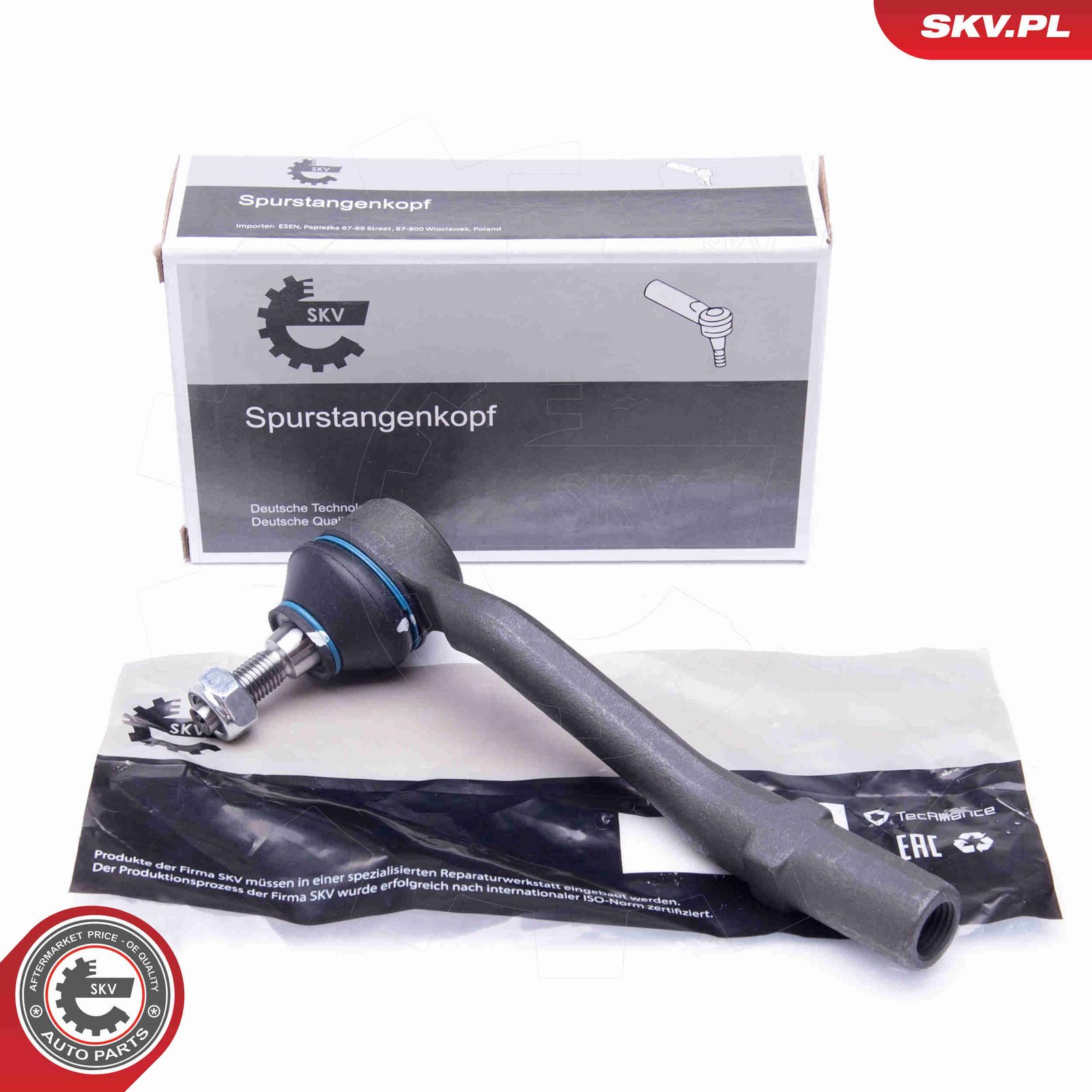 Наконечник поперечной рулевой тяги