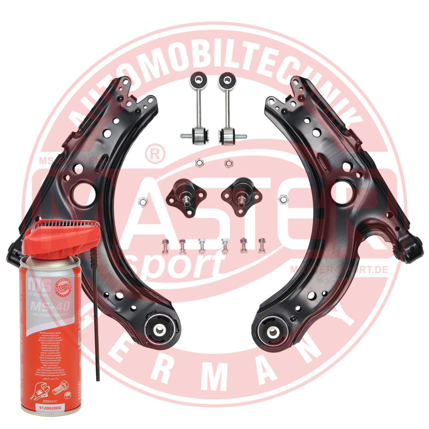 E-shop Sada ramien nápravy zavesenia kolies MASTER-SPORT GERMANY 36821-SET-MSP