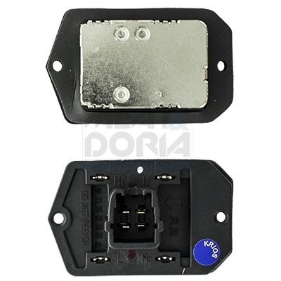 Rezistor, ventilator habitaclu MEAT & DORIA 667491