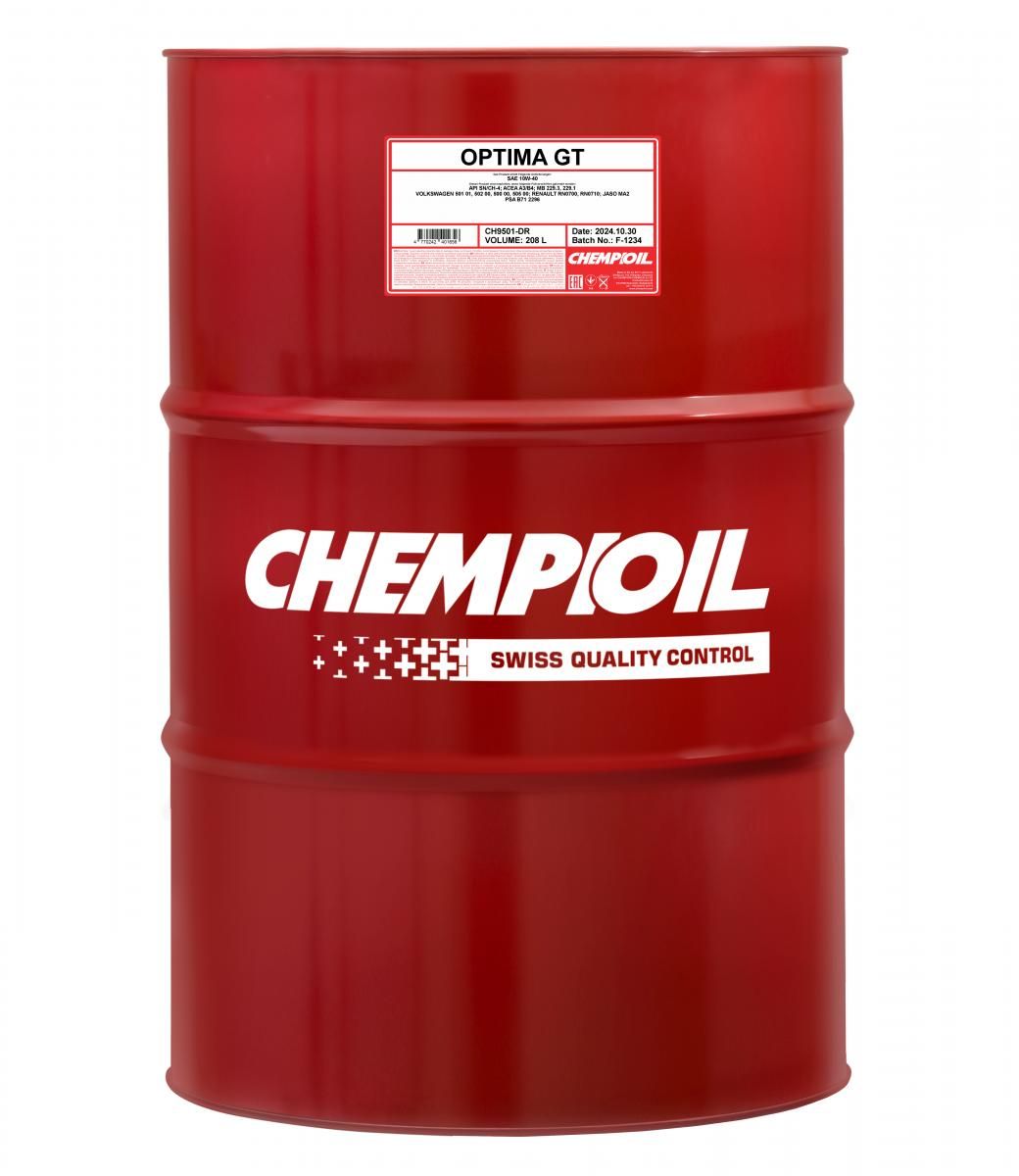 Motorový olej CHEMPIOIL OPTIMA GT 10W-40, 208L