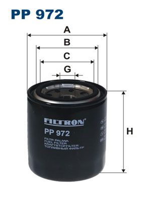 Palivový filtr FILTRON PP 972