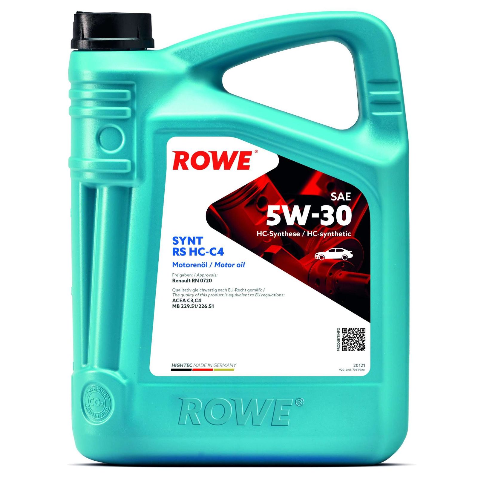 ulei de motor ROWE HIGHTEC SYNT RS SAE 5W-30 HC-C4 20121-0050-99