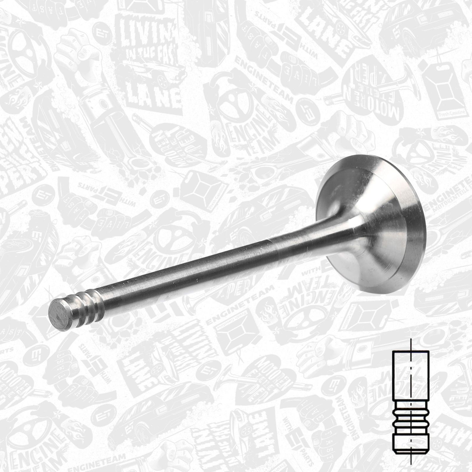 Supapa evacuare ET ENGINETEAM VE0040