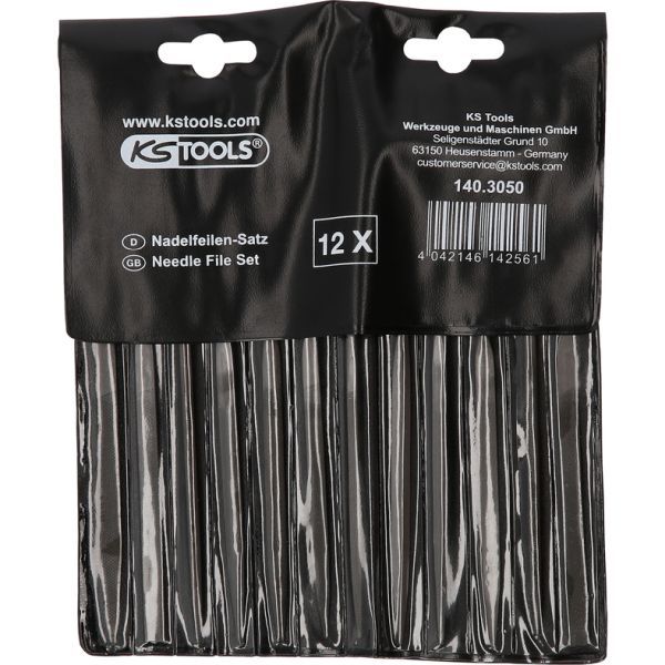Levně Sada jehlových pilníků KS TOOLS 140.3050