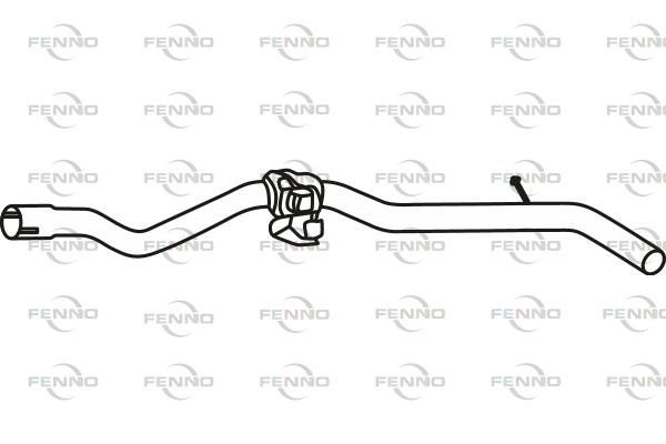 Rura wydechowa FENNO P49043