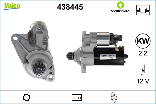 Rozrusznik VALEO 438445
