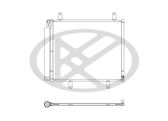 Condensator, climatizare KOYORAD CD101288