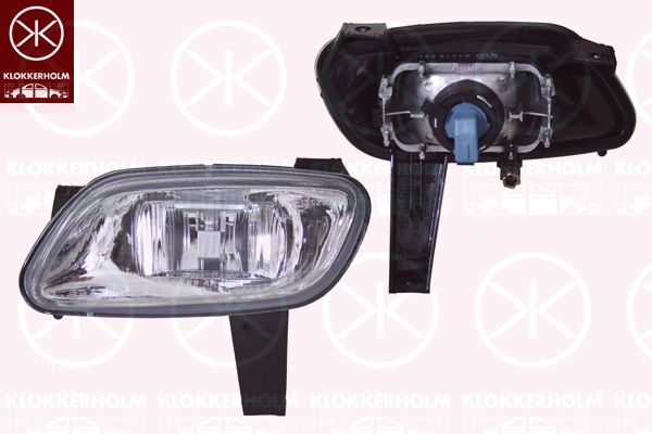 Reflektor przeciwmgłowy KLOKKERHOLM 55020282