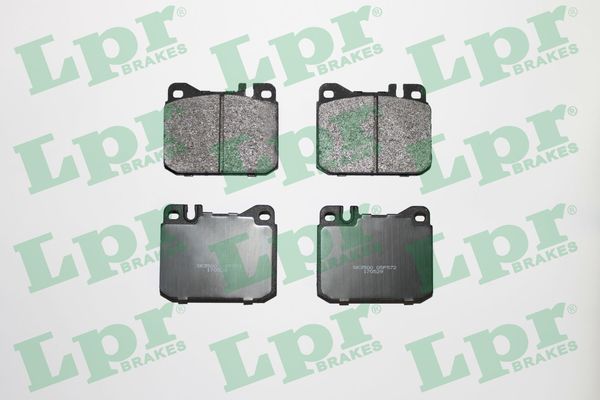 set placute frana,frana disc LPR 05P572