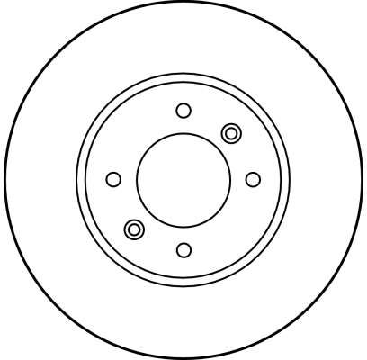 Levně Brzdový kotouč TRW DF1031