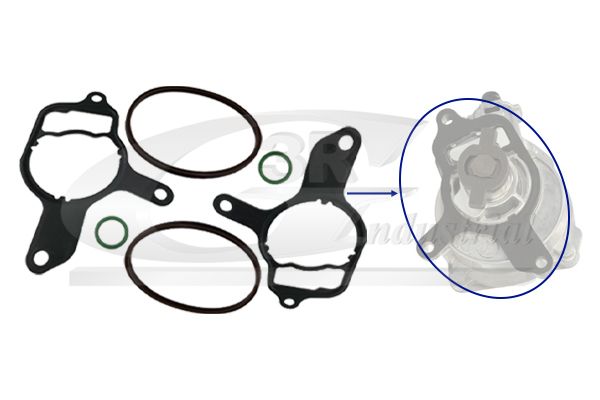 Set reparatie, pompa vacuum (Siste frana) 3RG 74701