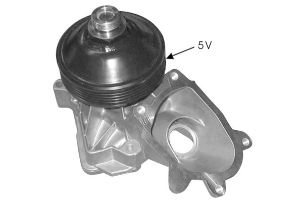 Pompe à eau, refroidissement du moteur