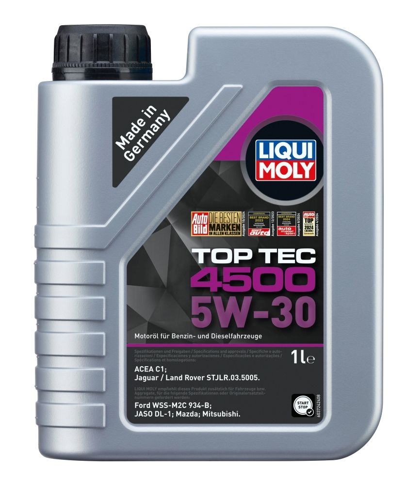 Motorolja LIQUI MOLY Top Tec 4500 5W-30 C1 1L