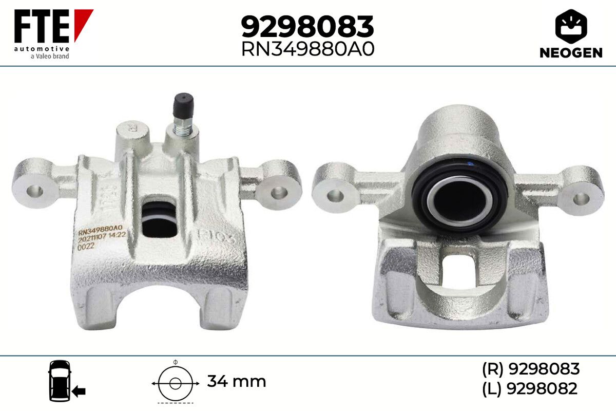 Etrier frana FTE NEOGEN 9298083