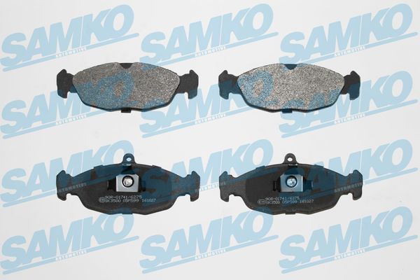 Sada brzdových destiček, kotoučová brzda SAMKO 5SP599