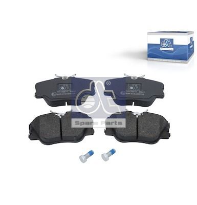 Zestaw klocków hamulcowych, hamulce tarczowe DT SPARE PARTS 4.92247