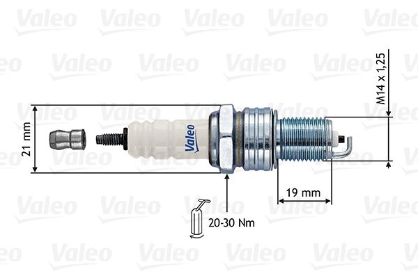 Świeca zapłonowa VALEO 246860