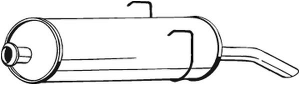 Tłumik końcowy BOSAL 190-787