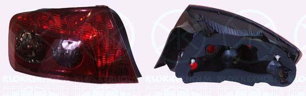 Lampa tylna zespolona KLOKKERHOLM 55370712