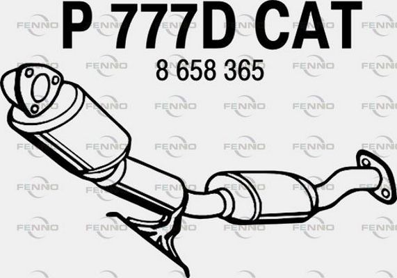 Katalizator FENNO 8603342