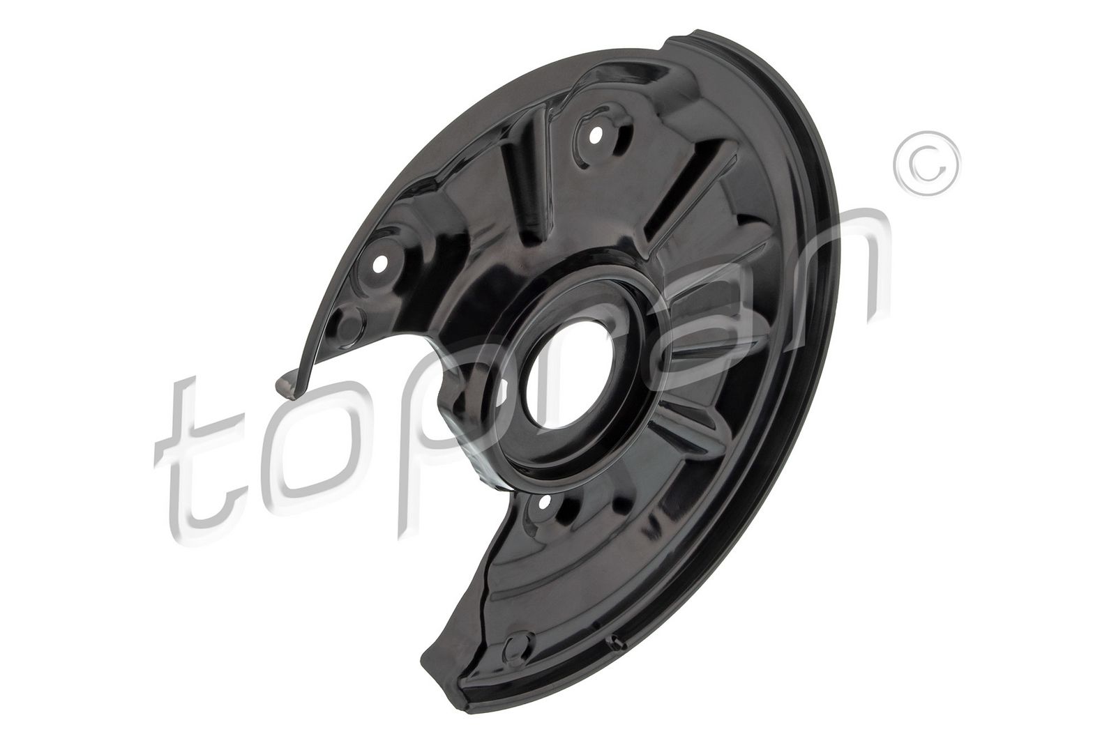 Panel rozbryzgiwujący, tarcza hamulcowa TOPRAN 121694