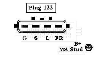 Alternator BORG & BECK BBA2836
