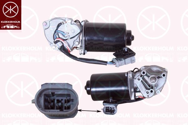 Silnik wycieraczek KLOKKERHOLM 60513270