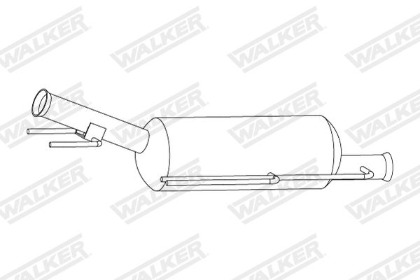Katalizator SCR WALKER 96003