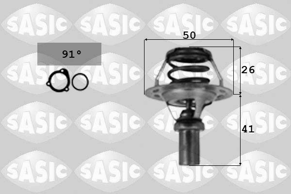 Termostat, środek chłodzący SASIC 4000361