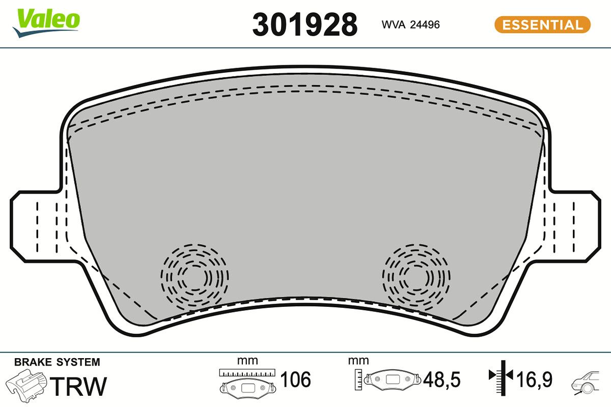 Piduriklotsi komplekt,ketaspidur