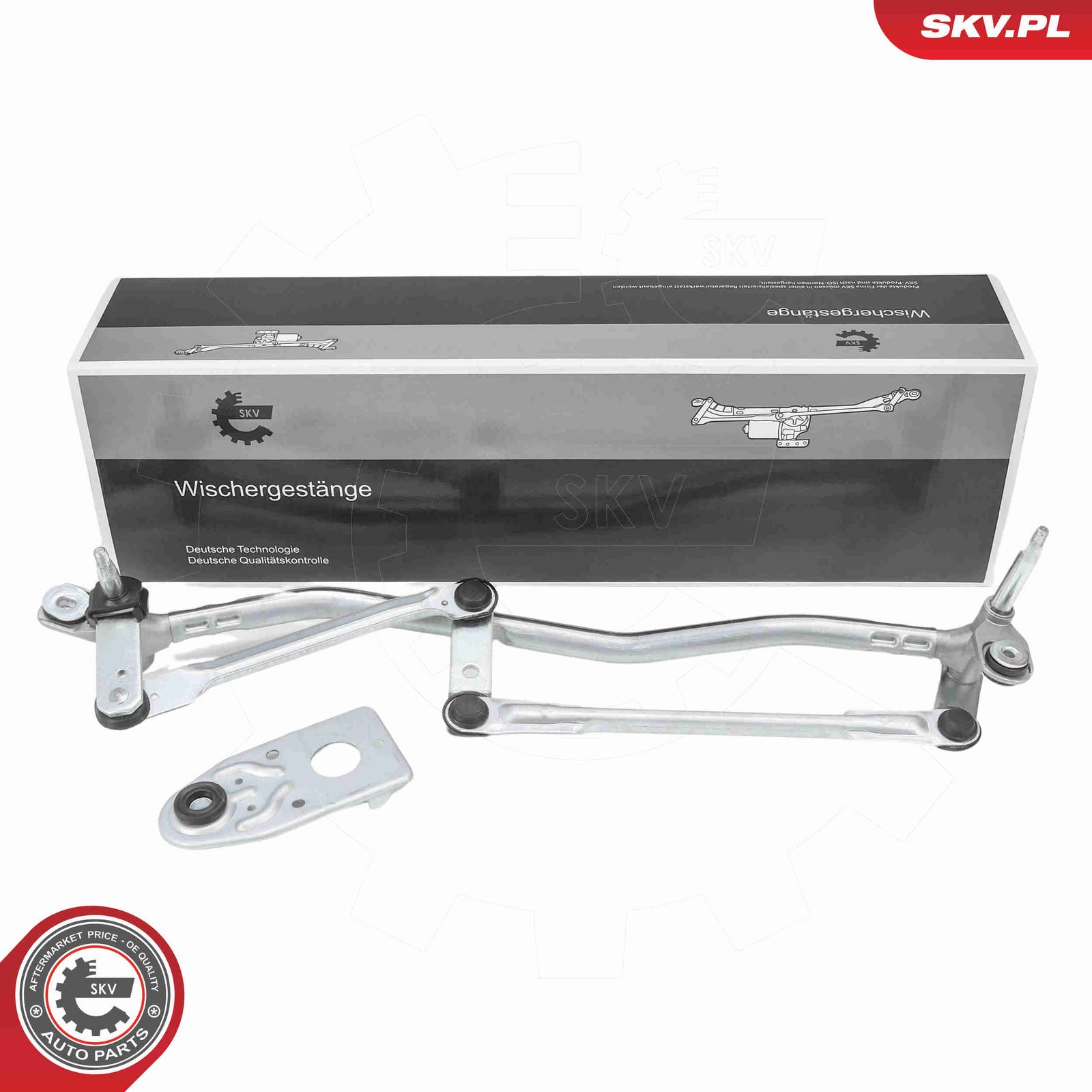 Система тяг и рычагов привода стеклоочистителя