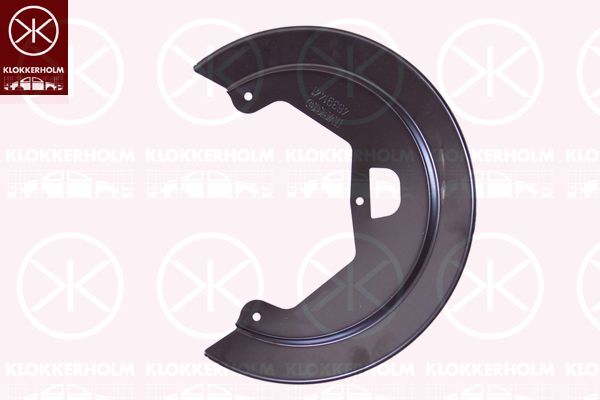 Panel rozbryzgiwujący, tarcza hamulcowa KLOKKERHOLM 3082870