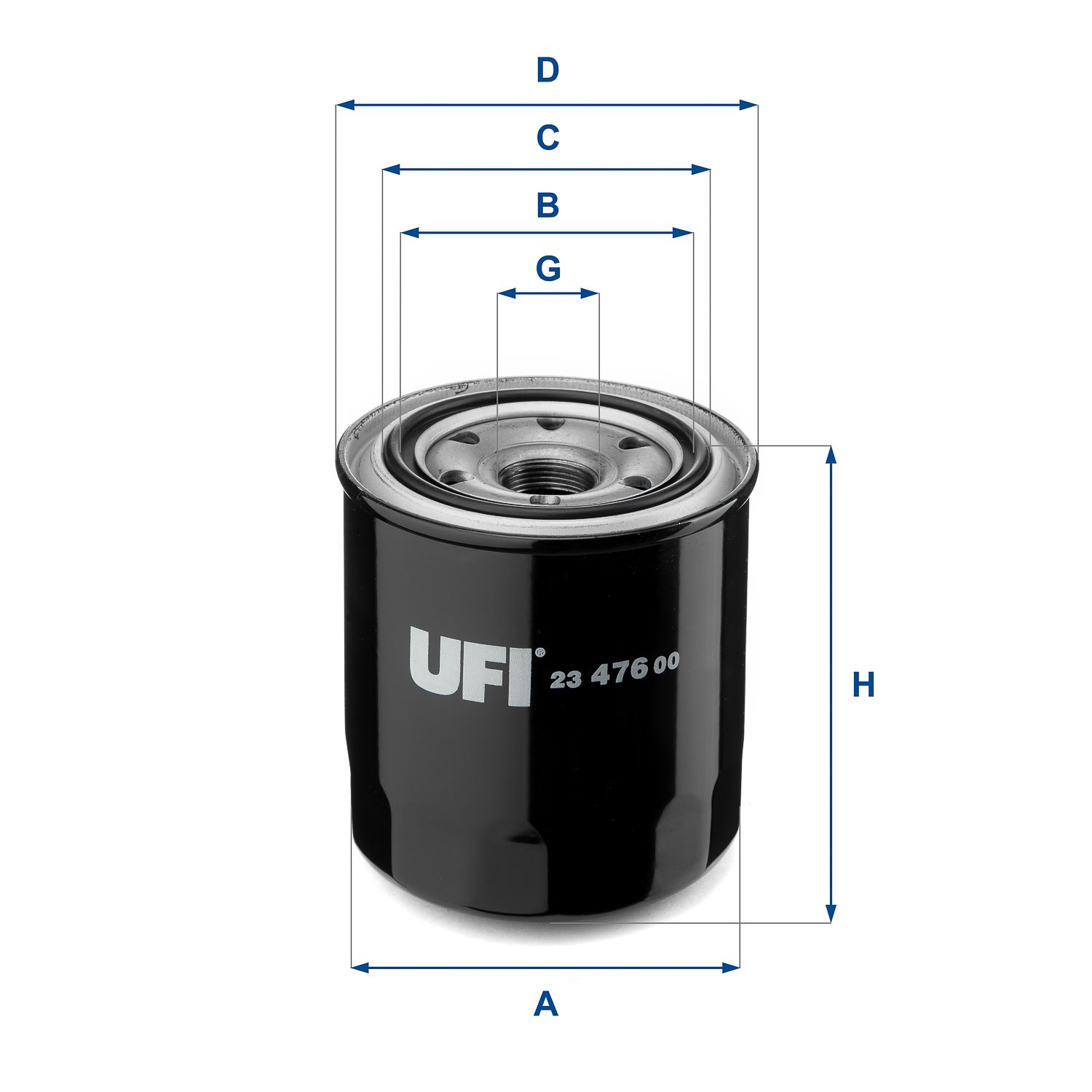 Olejový filtr UFI 23.476.00