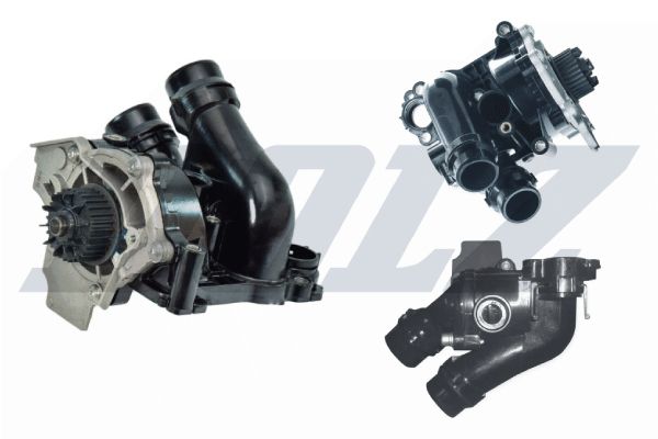 Водяной насос, охлаждение двигателя