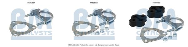 Zestaw montażowy, katalizator BM CATALYSTS FK80365