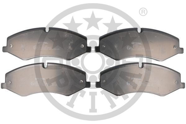 Zestaw klocków hamulcowych, hamulce tarczowe OPTIMAL BP-12549