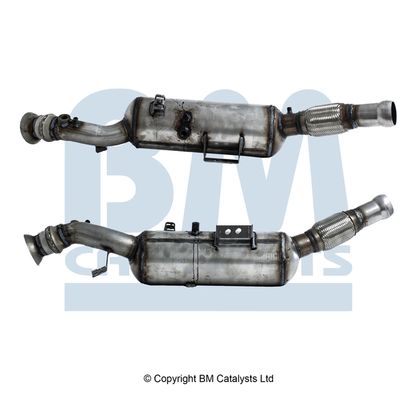 Filtr sadzy / filtr cząstek stałych, układ wydechowy BM CATALYSTS A9064900100