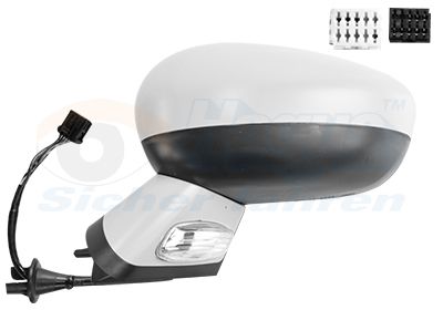 Lusterko zewnętrzne VAN WEZEL 0975827