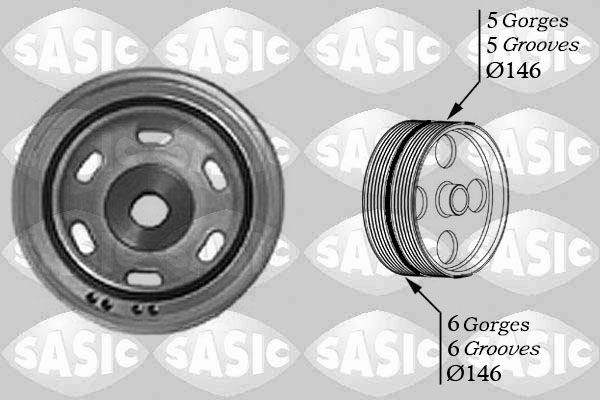 Piedziņas skriemelis, Kloķvārpsta