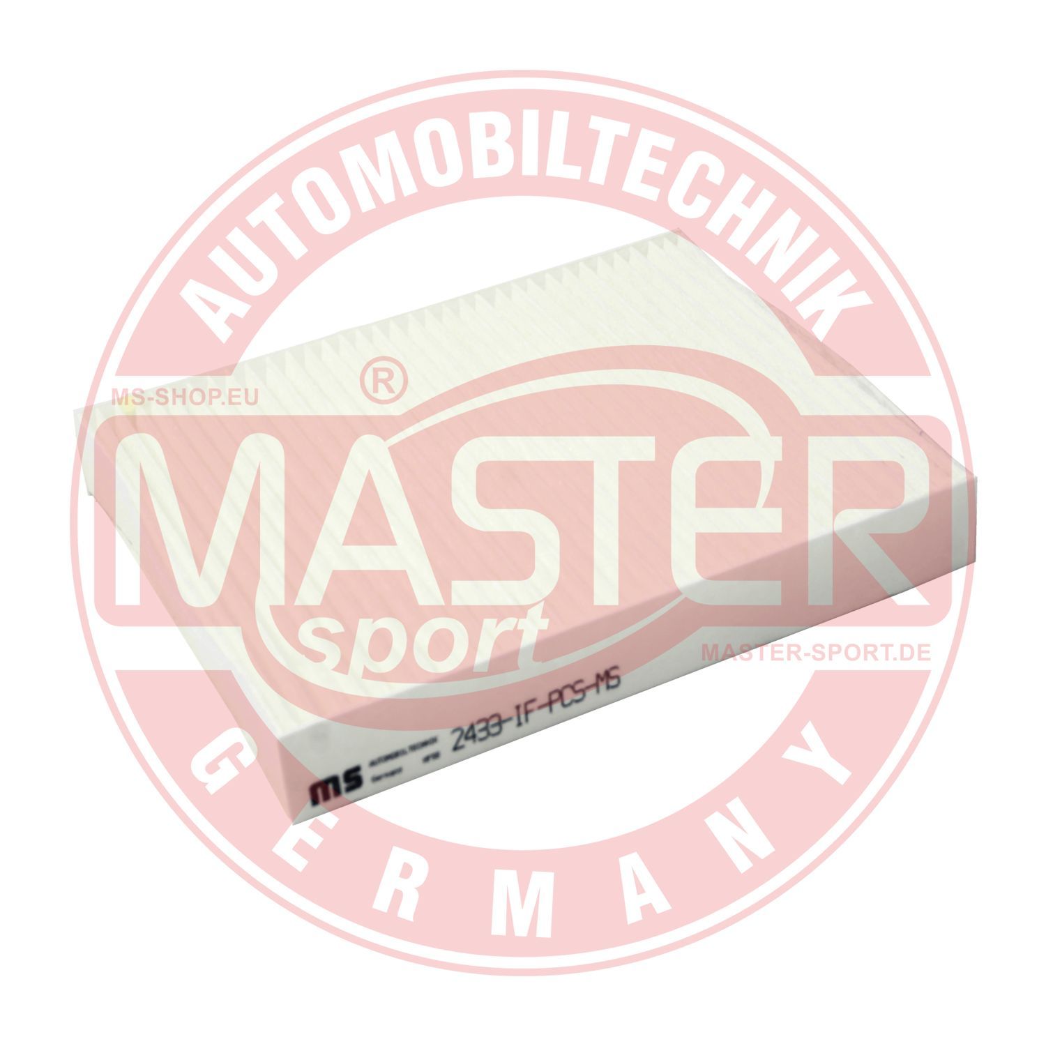 Filtru, aer habitaclu MASTER SPORT 2433-IF-PCS-MS