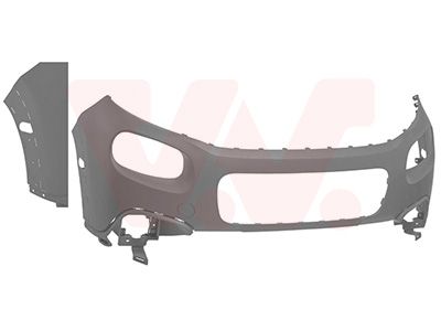 Zderzak VAN WEZEL 0937576