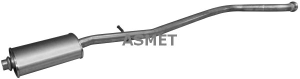 Tłumik środkowy ASMET 08.029