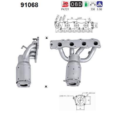 Katalizator AS 1411054G00
