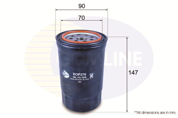 Filtr oleju COMLINE EOF276