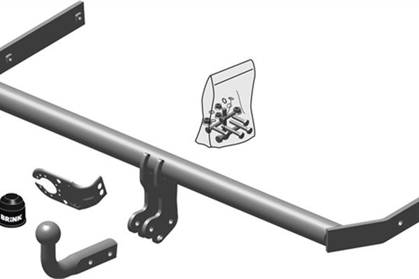 Zestaw zaczepu przyczepy BRINK 485600