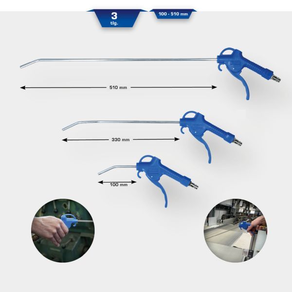Pistol de aspirat/suflanta (aer comprimat) BRILLIANT TOOLS BT160500